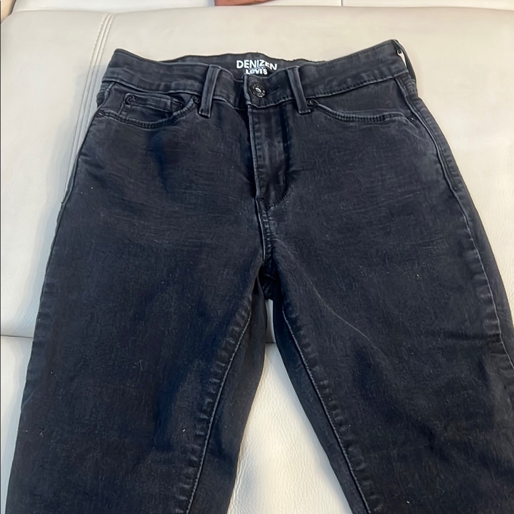Denizen from Levi's Black Skinny Jeans Sleek Fit